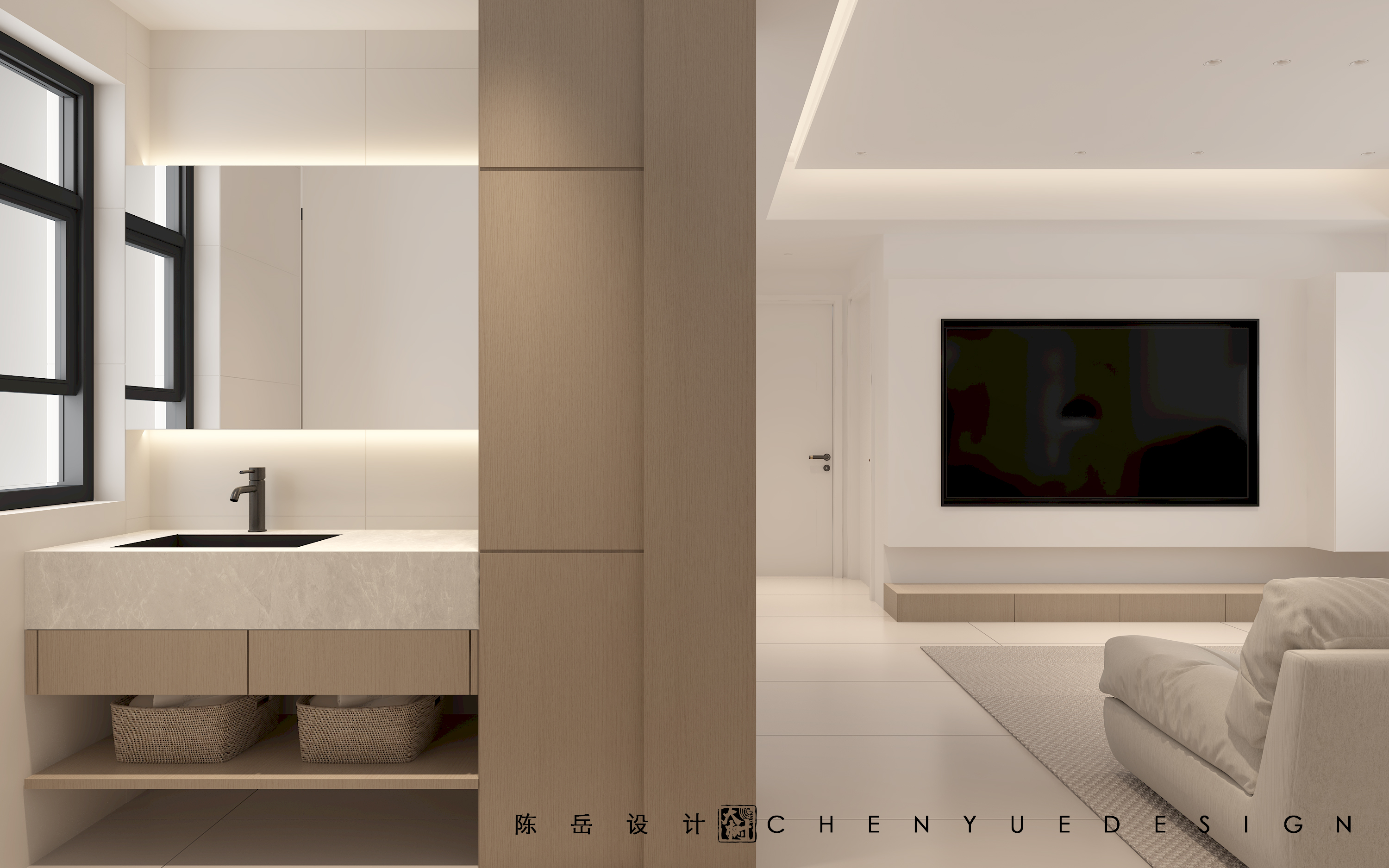 云港 · 凯德世纪名邸 143㎡室内设计丨中国成都丨陈岳-16