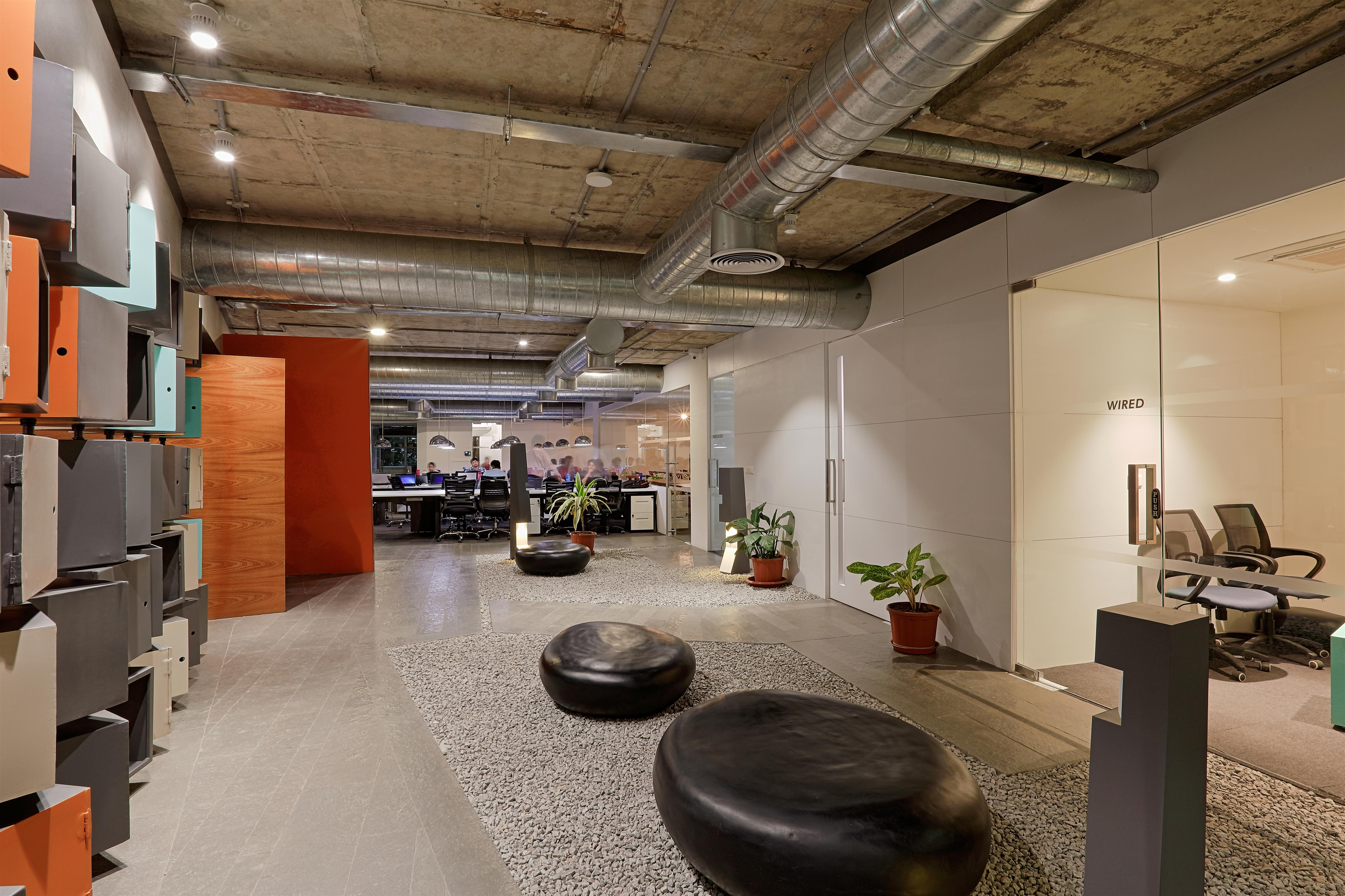 动态时间韵律中的办公空间-24