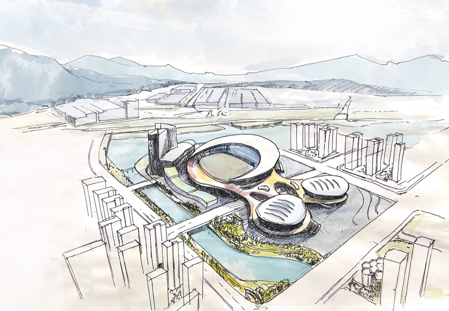 温州瓯海奥体中心丨中国温州丨中南建筑设计院股份有限公司-10