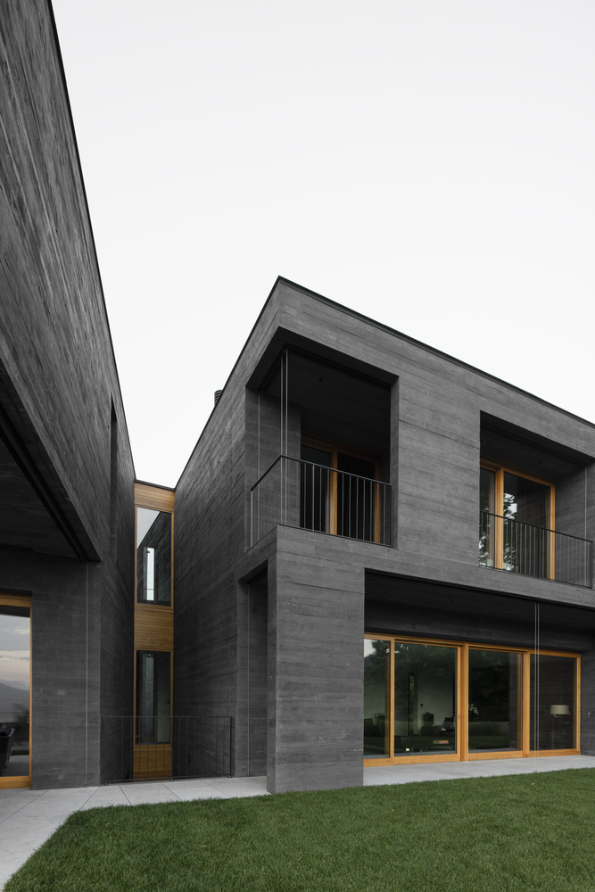 瑞士卢加诺湖畔岩石别墅-39