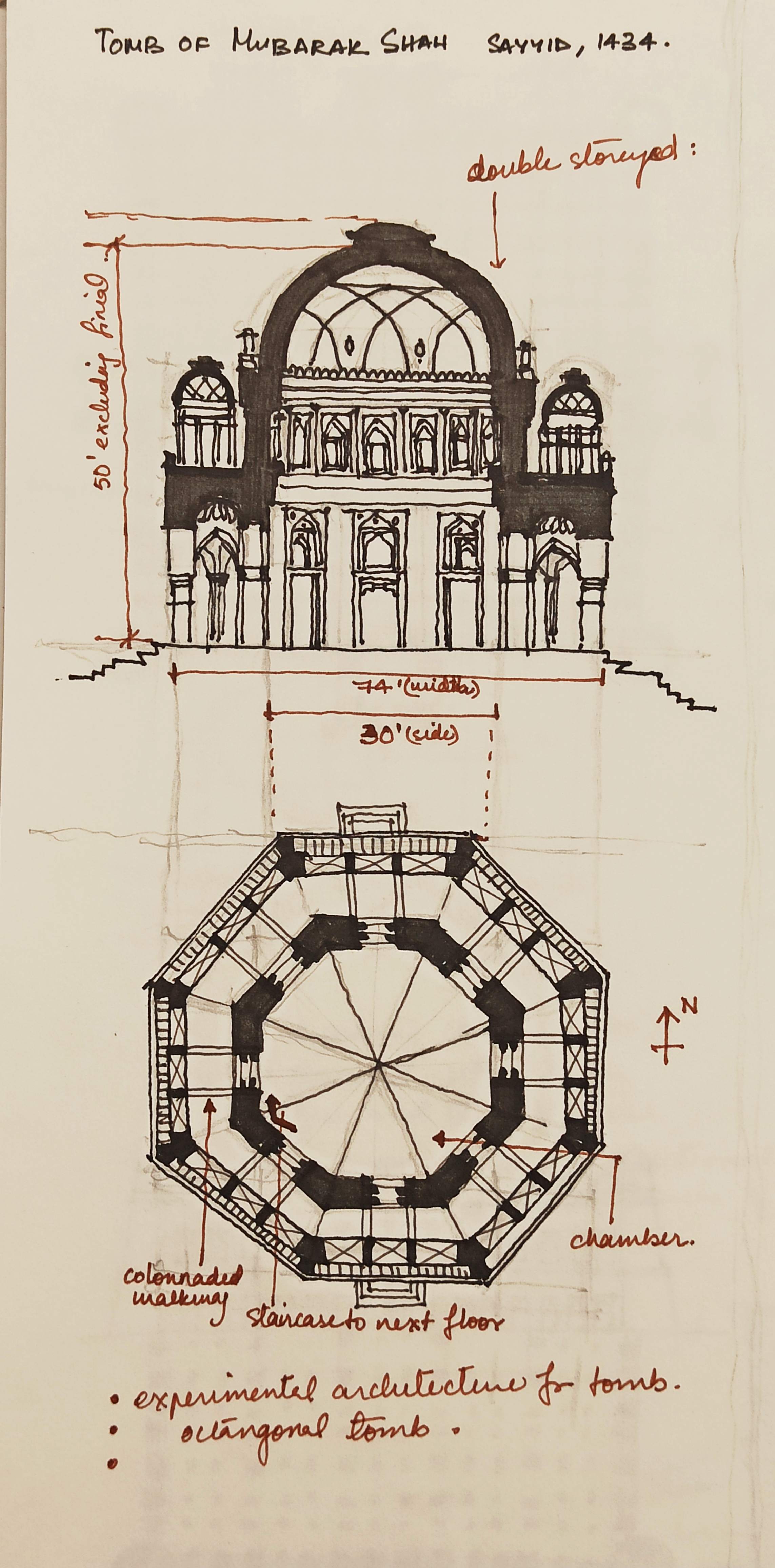 Islamic Architecture Sketches-7