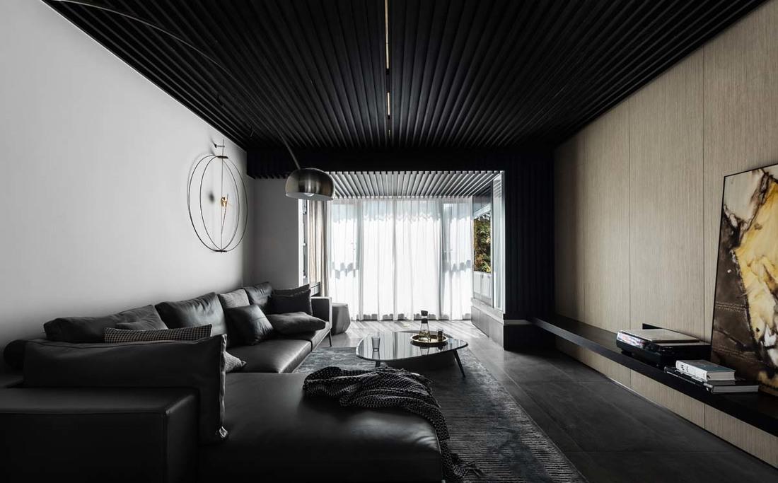 李大脓的金融岛家居设计 | 套二变套四,实用与高级并存-4