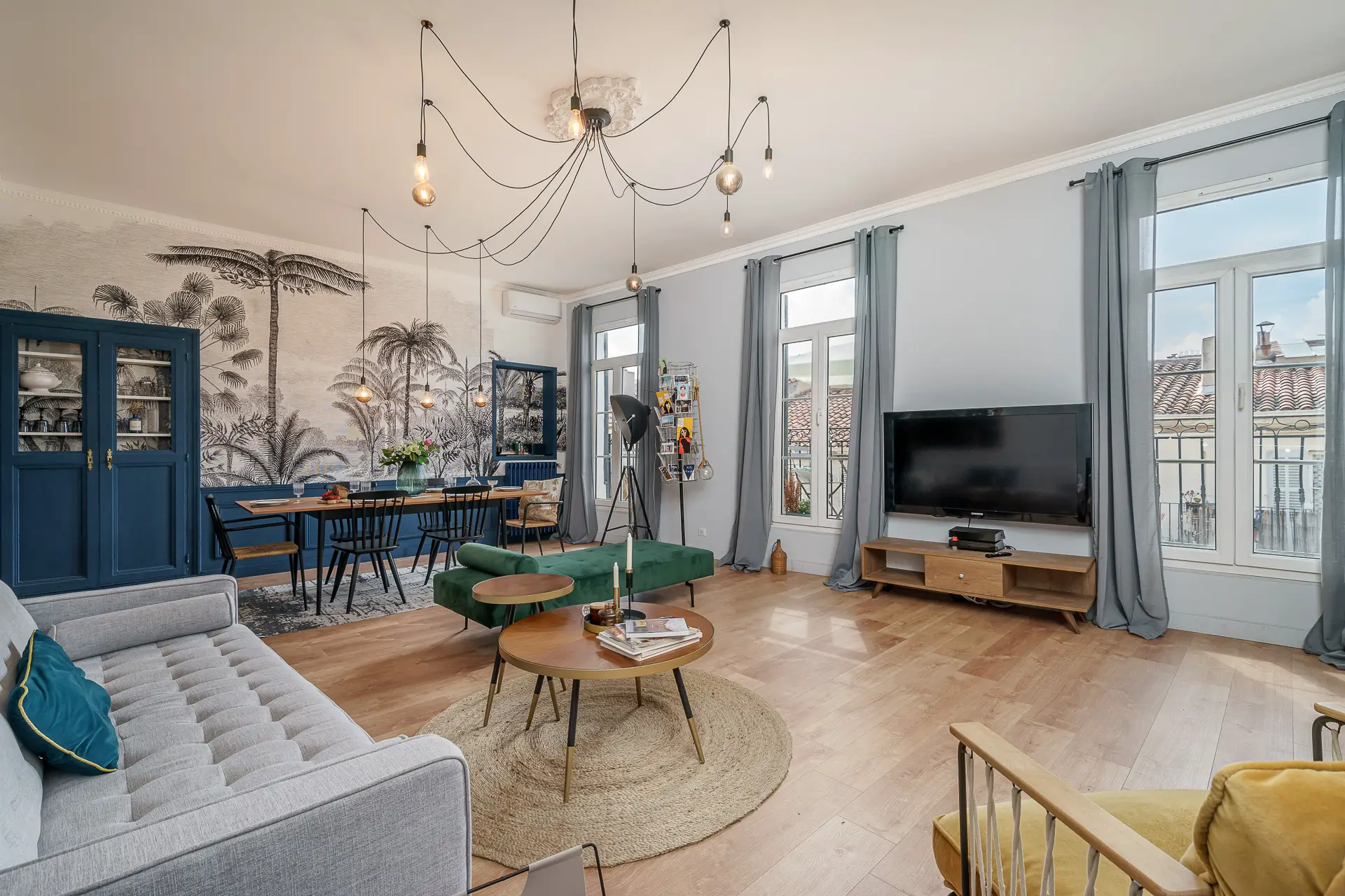 马赛一套翻新的公寓，可看到守护圣母院的景色-5