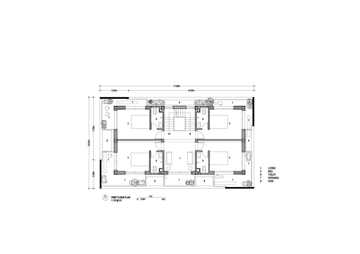 孟加拉诺舒·莫拉的房子丨孟加拉国丨河边建筑-25