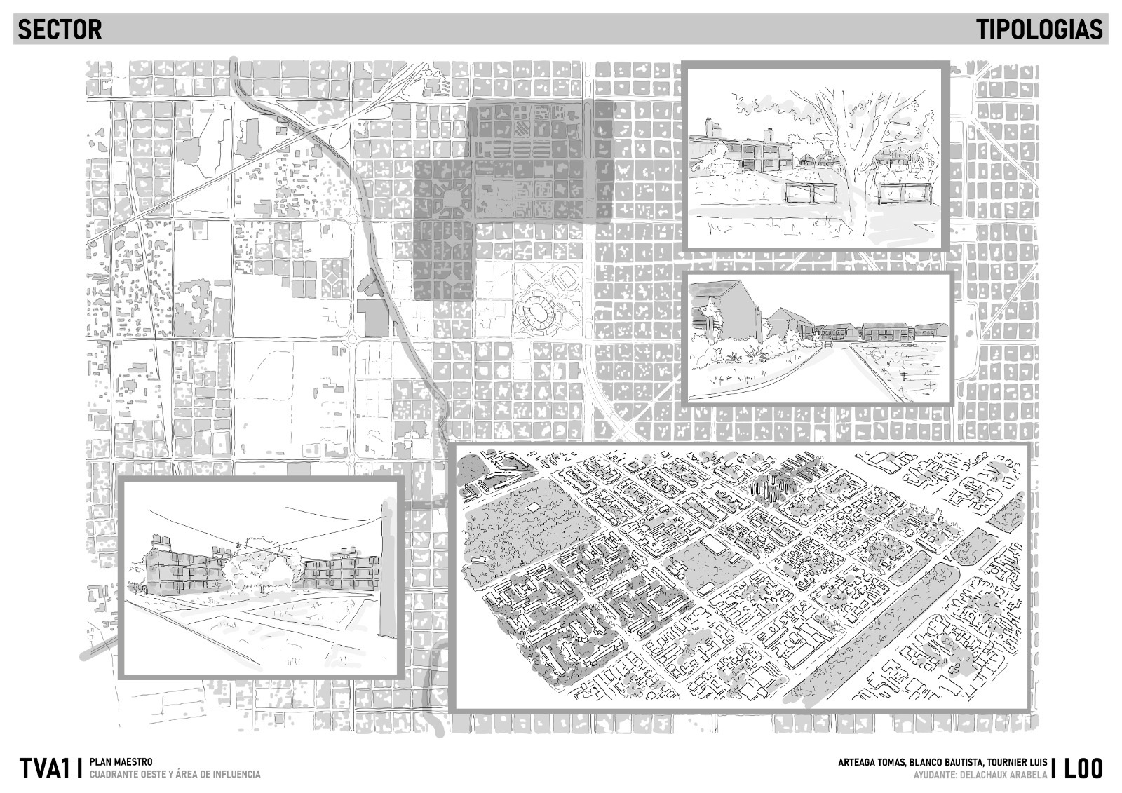 Plan Maestro para el Cuadrante Oeste 城市规划-17