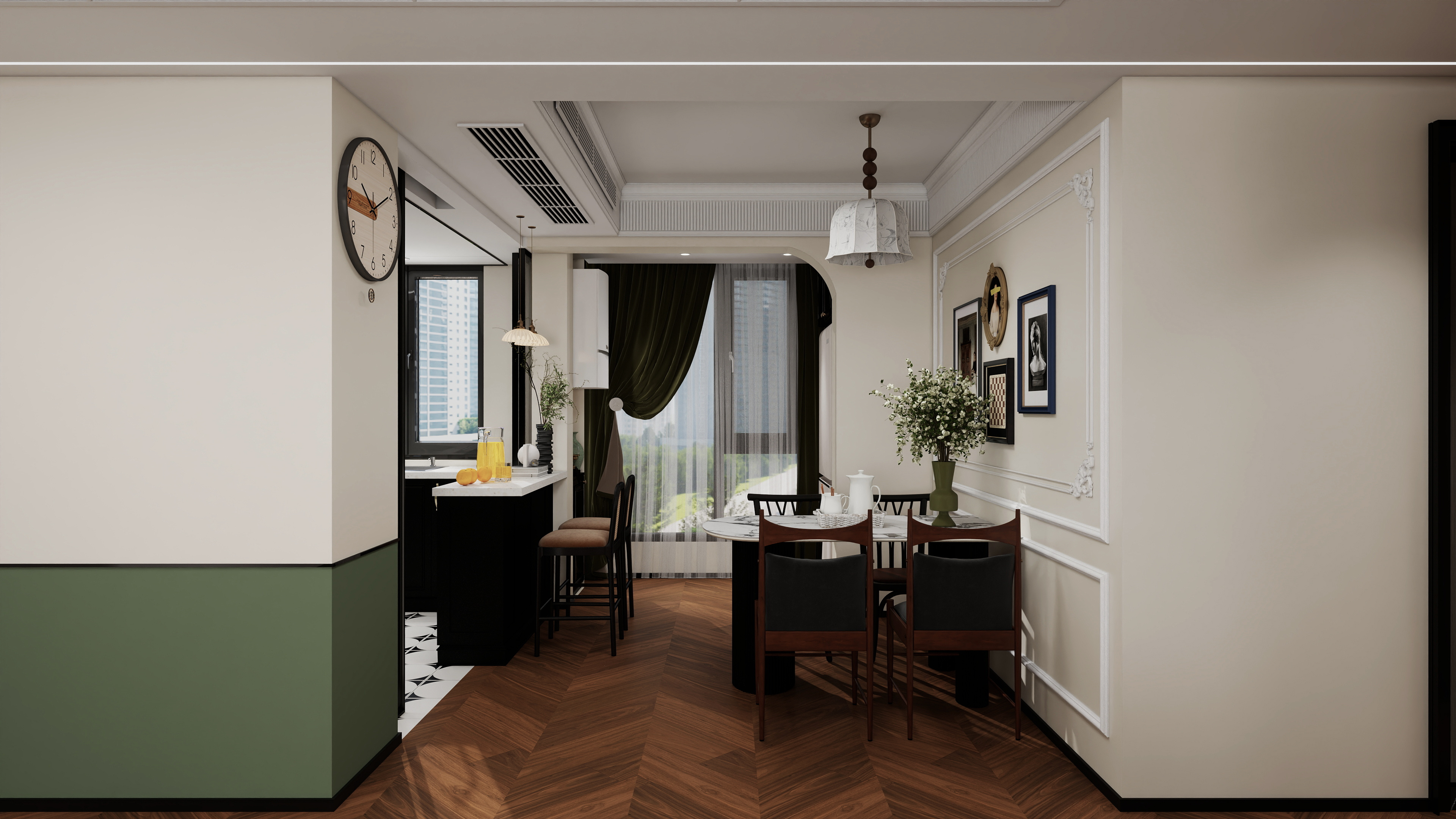 法式复古143平方璀璨铂湾-11