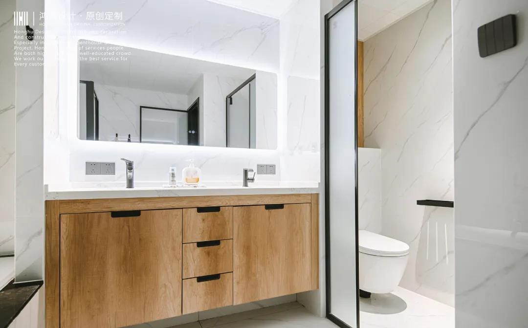 现代风平层改造丨中国芜湖丨芜湖鸿鹄设计-18