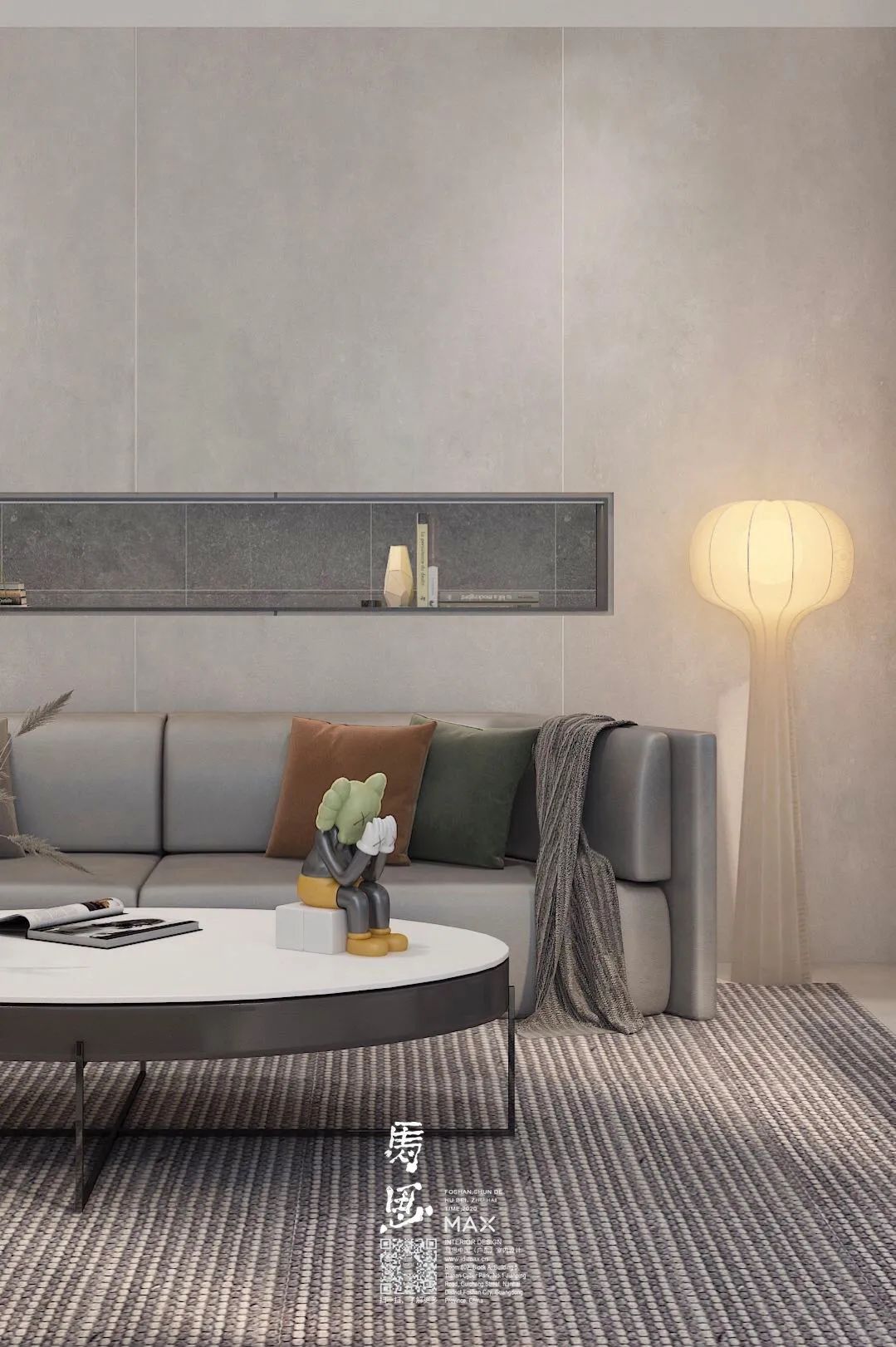 马思设计 | 现代风别墅,艺术与生活的完美融合-20