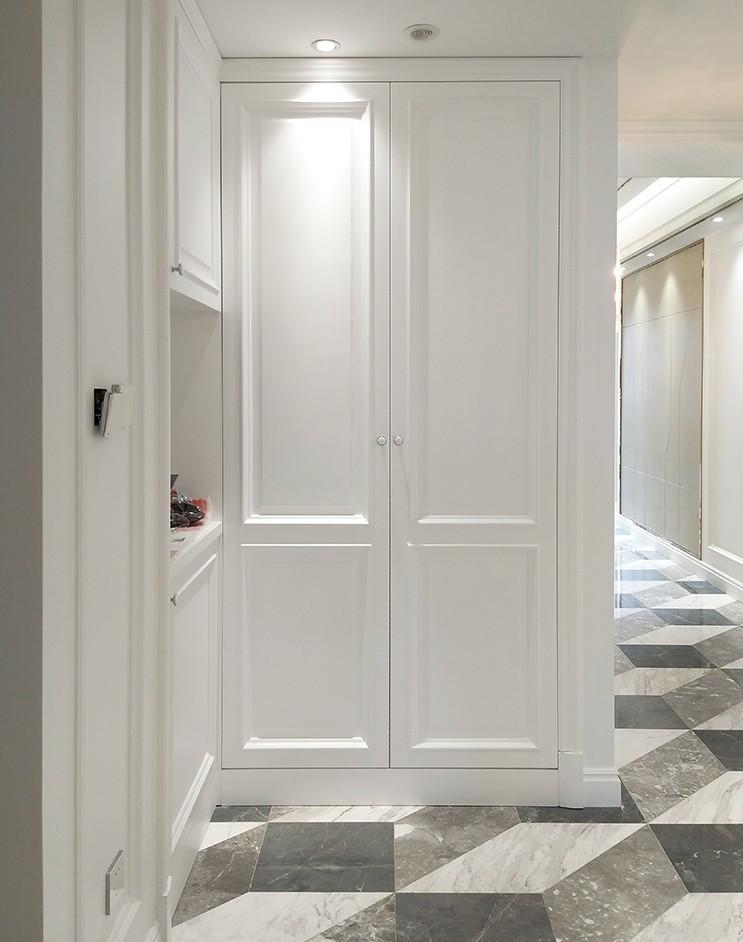 魔都 40 平米宽敞客厅,精致江景大房定制案例-3