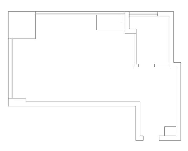 10万元办公空间60平米装修案例-12