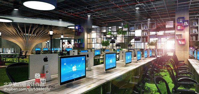 嘉和创意办公空间丨北京第四巷建筑装饰设计有限公司-16