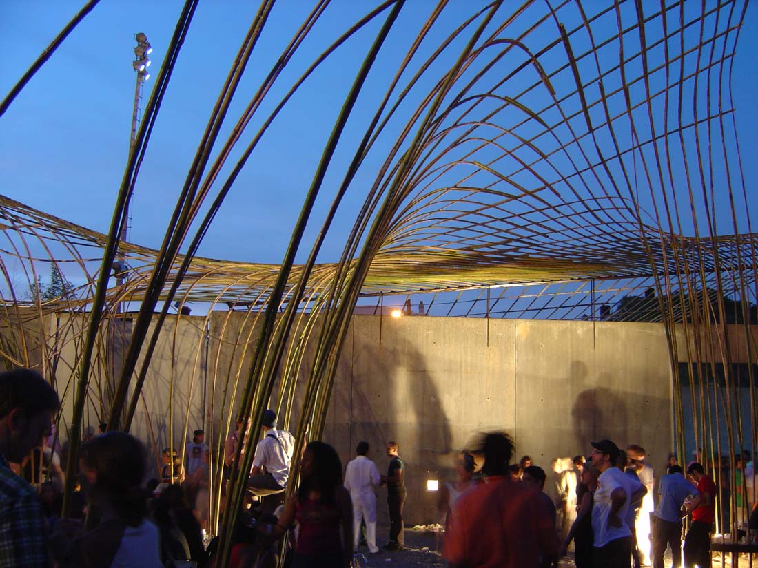 Bamboo Canopy: A Digitally-made Leisure Shelter – urbanNext-35