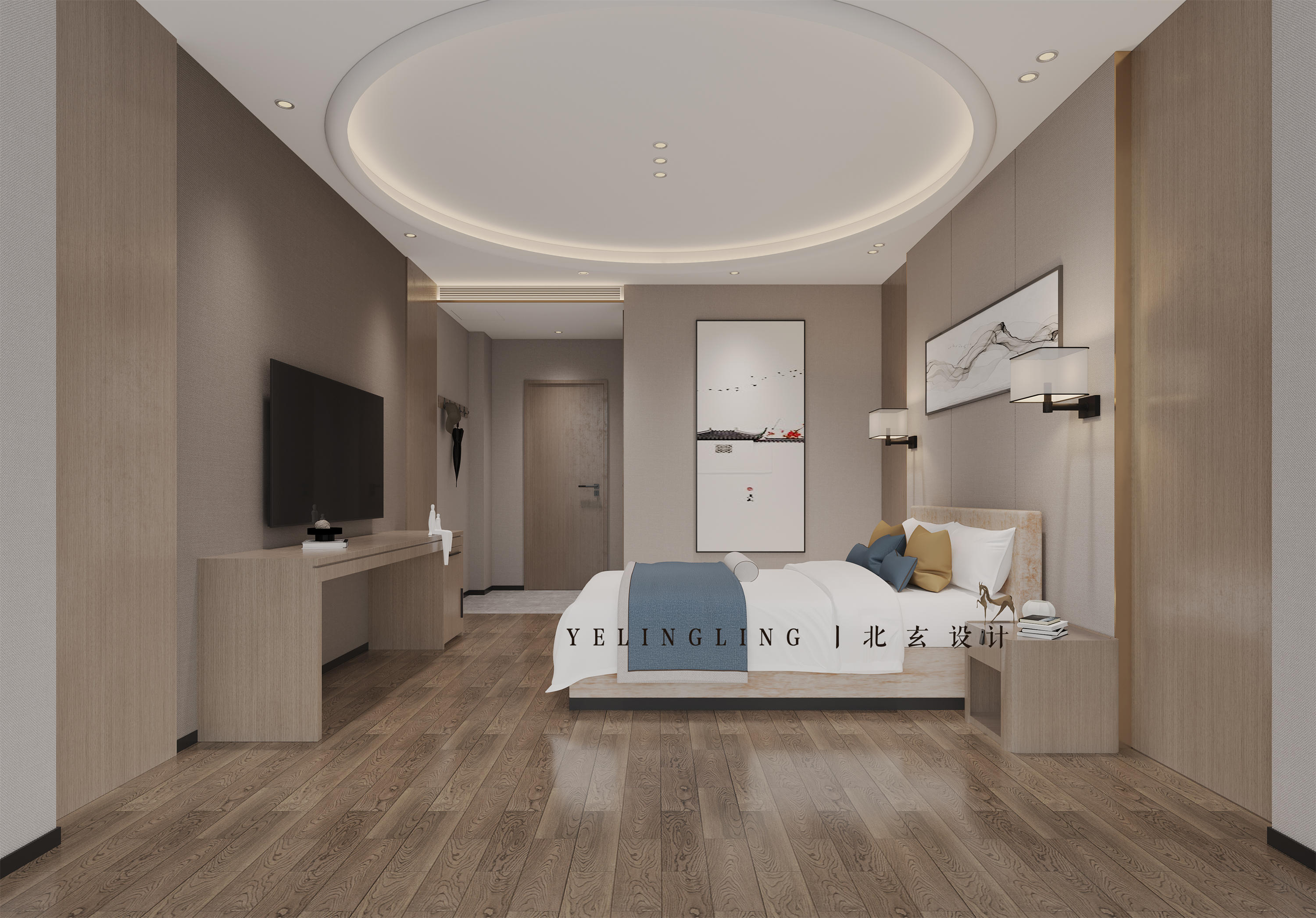 办公室设计案例丨一站式酒店-7