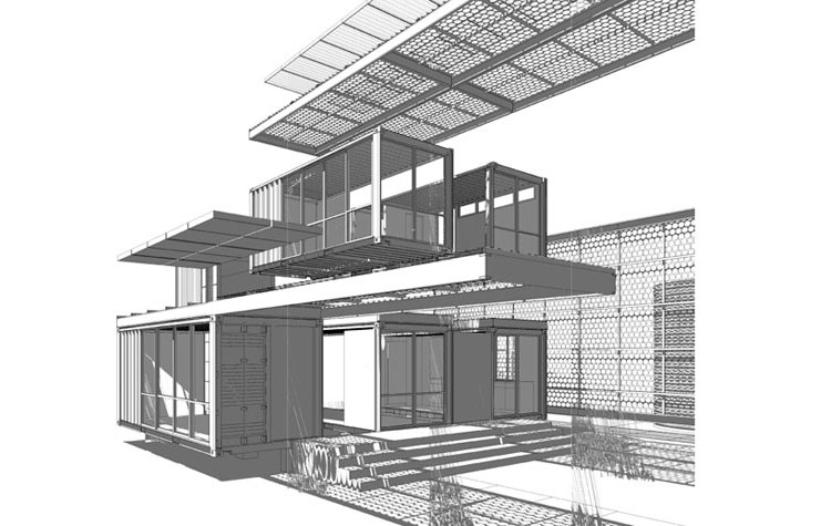 First Shipping Container House in Mojave Desert by Ecotech Design-69