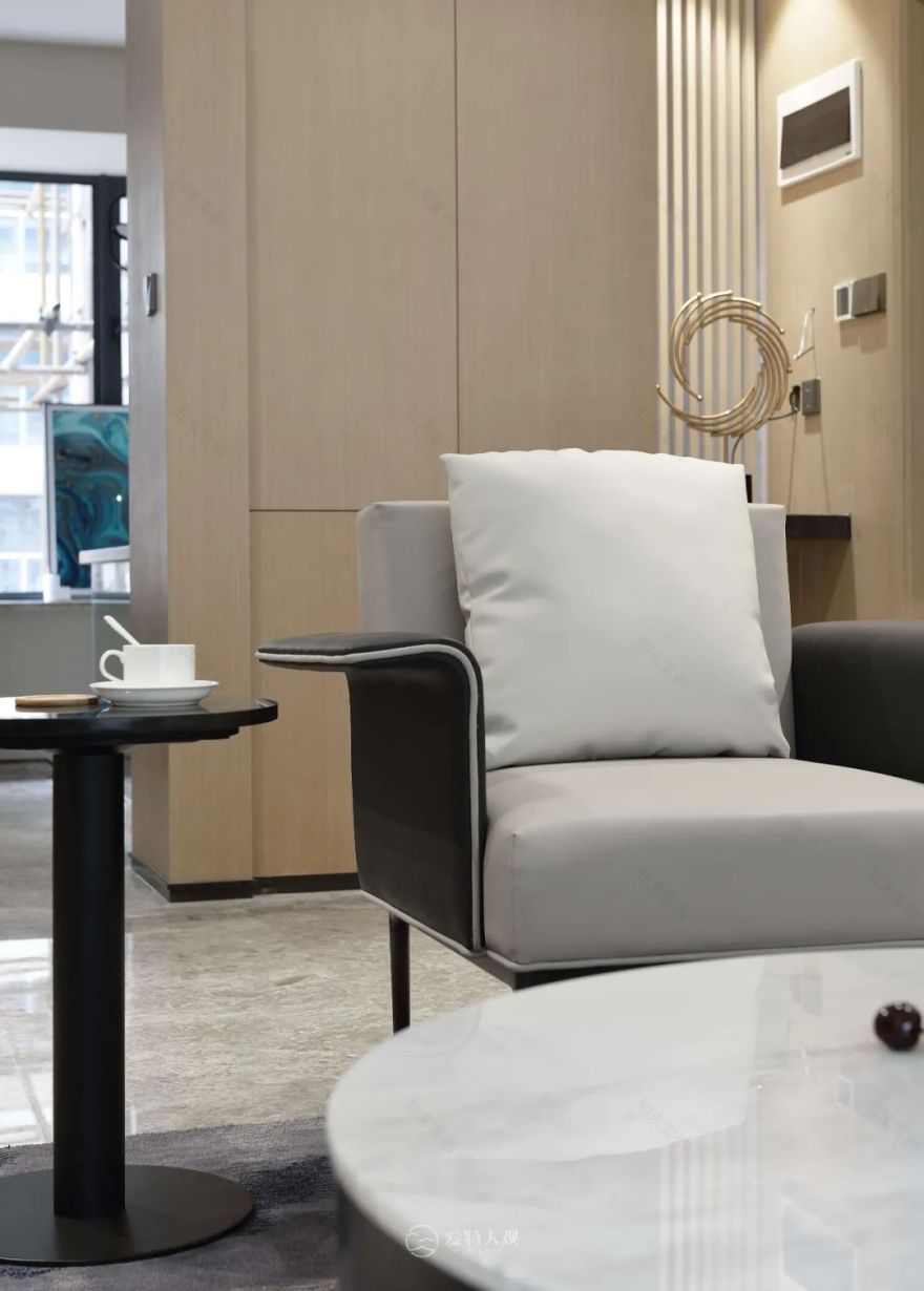 样板房实景丨187㎡现代风,越简单,越高级!-24