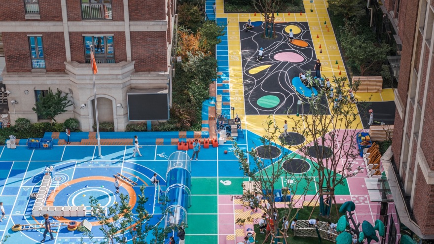 飞行棋幼儿园(上海市徐汇区科技幼儿园文定园景观提升)丨中国上海丨VIA维亚景观-70