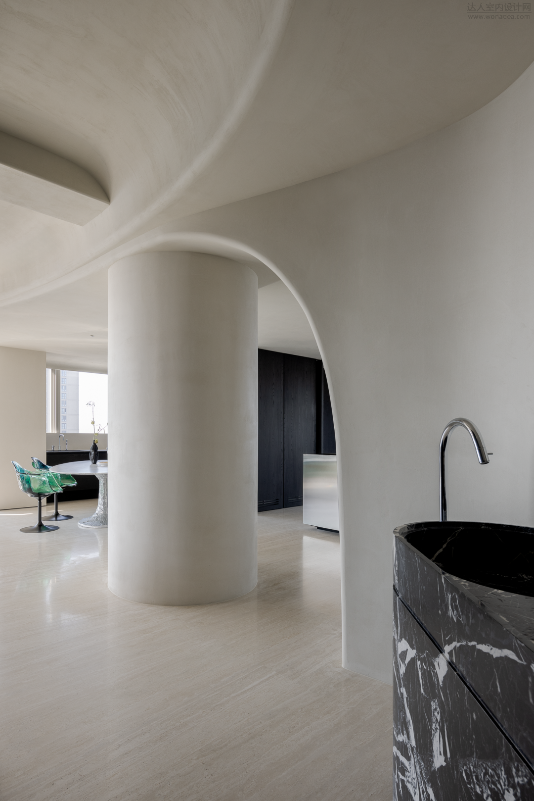 无锡蠡湖香樟园 243㎡住宅丨中国无锡丨介间建筑设计-35