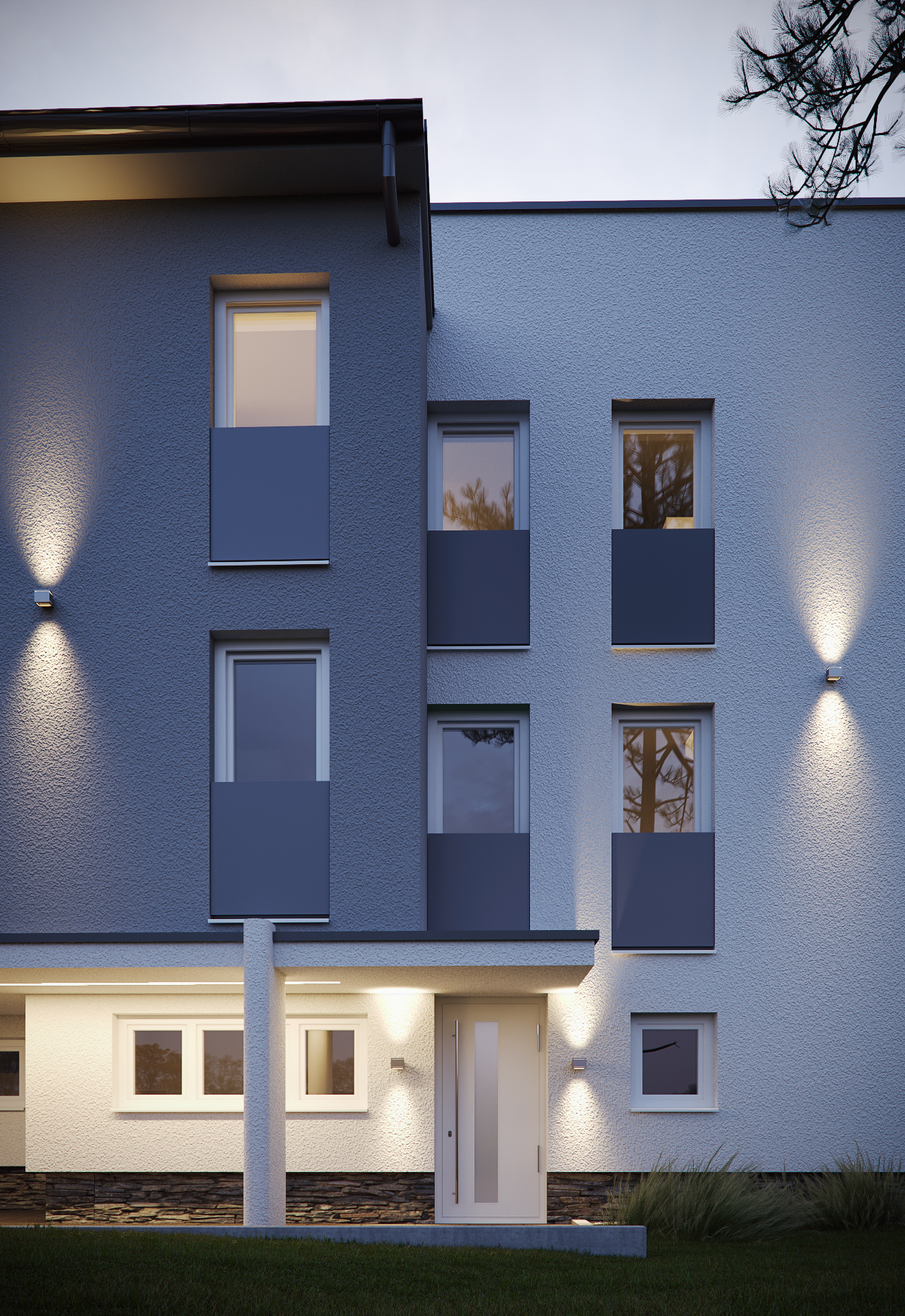 Ružová 室内外可视化设计-9