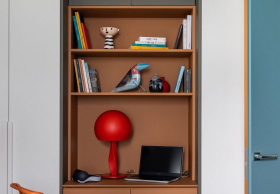 公寓室内设计“受蒙德里安启发”-159