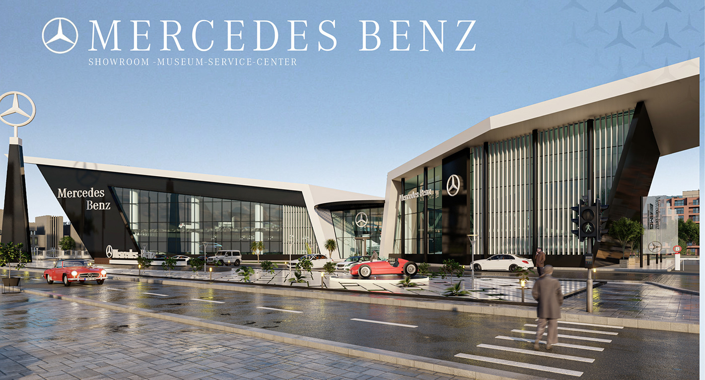 Mercedes Benz - (showroom-museum-service center)-0