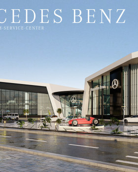 Mercedes Benz - (showroom-museum-service center)