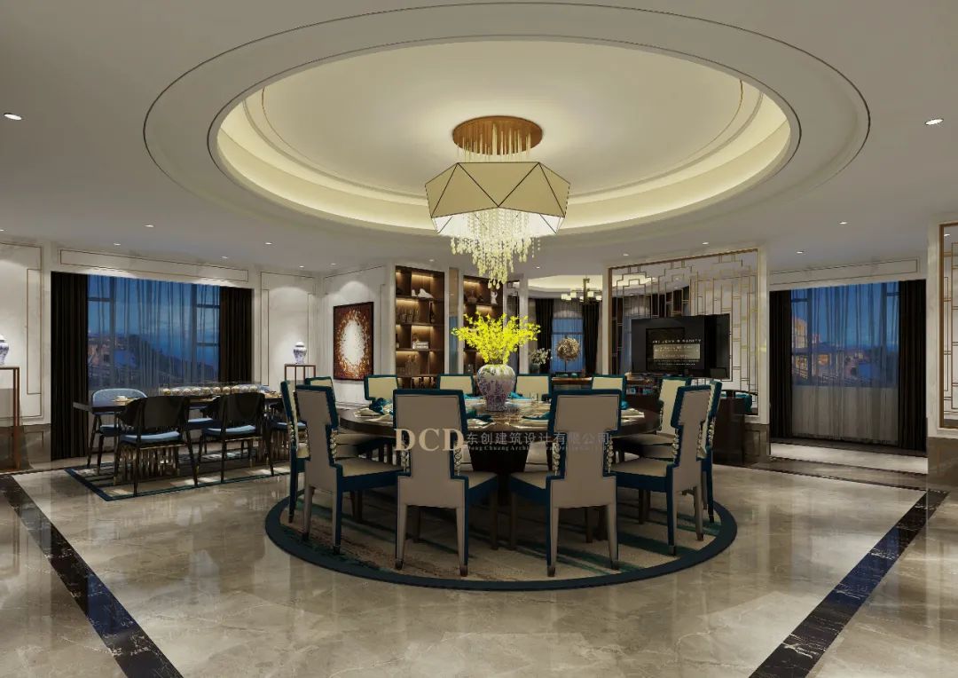 广东佛山九江别墅 | 新中式雅致空间,归家期待的美好呈现-28