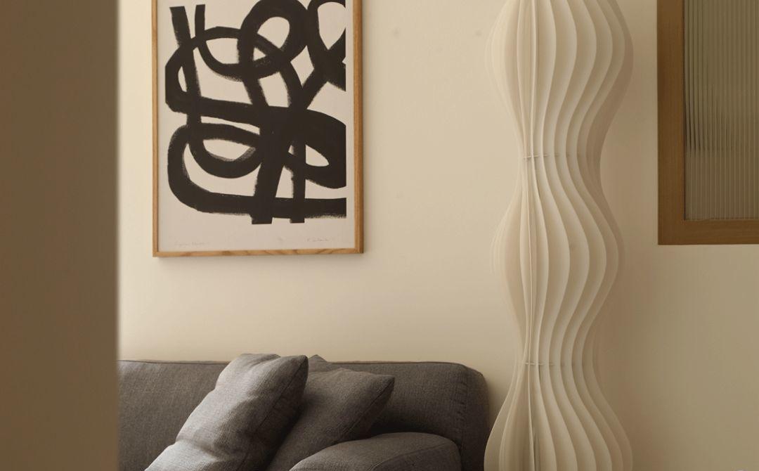 清羽设计丨平层丨暖fufu的甩手度假房-4