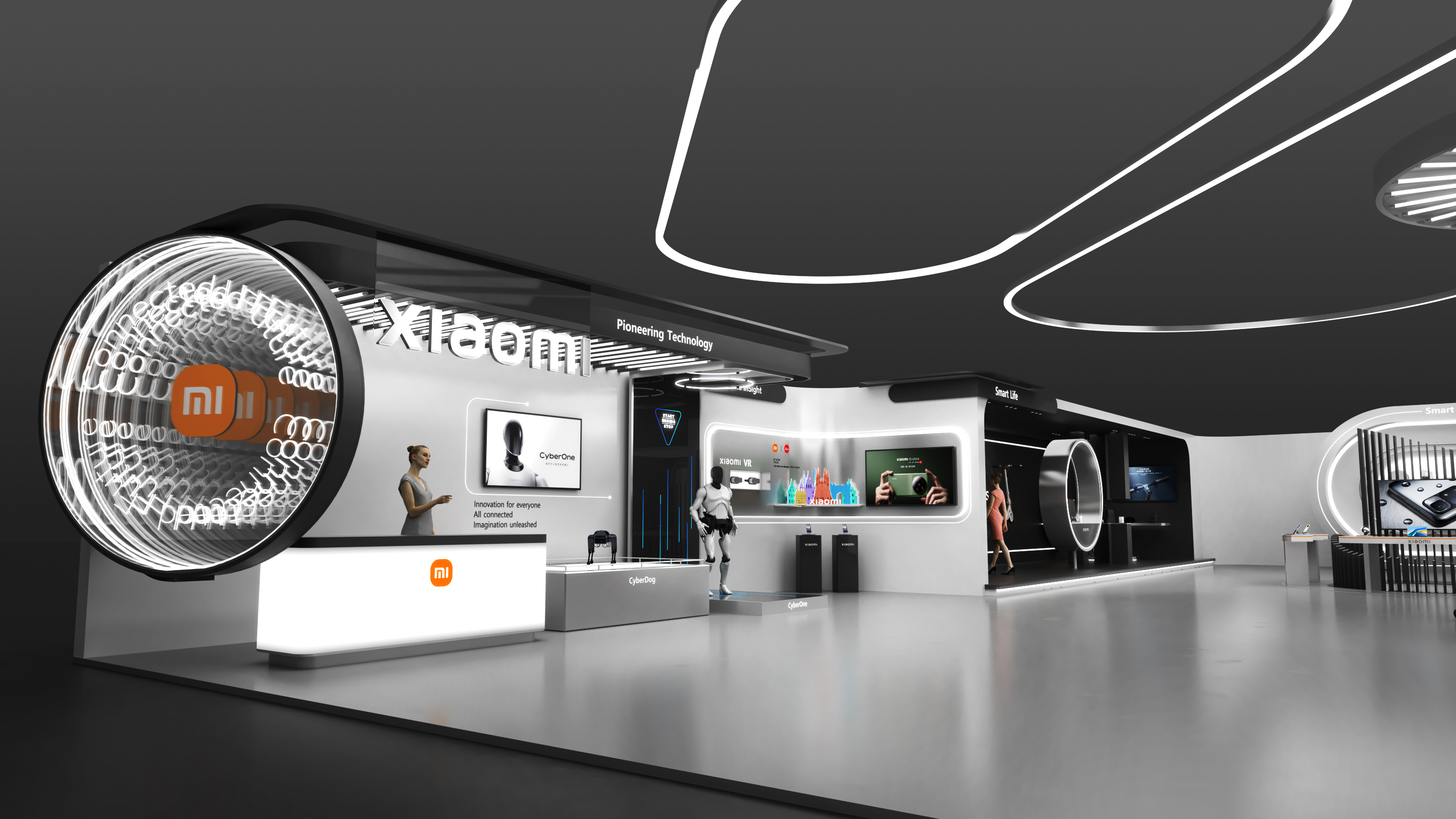 小米数字旗舰系列海外展位设计丨西班牙-5