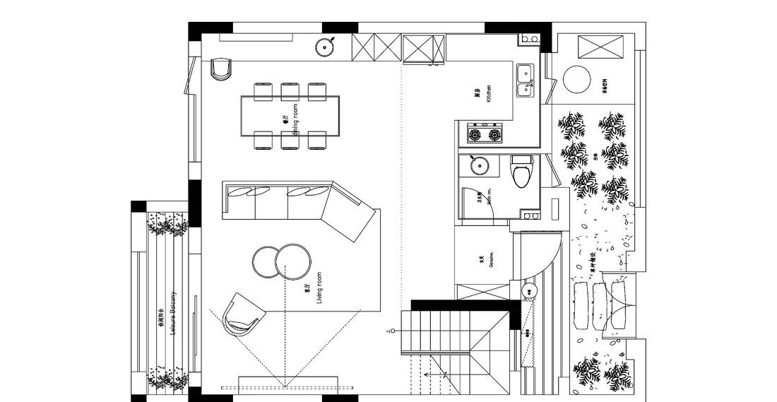 富春江畔度假屋,简约中见个性-4