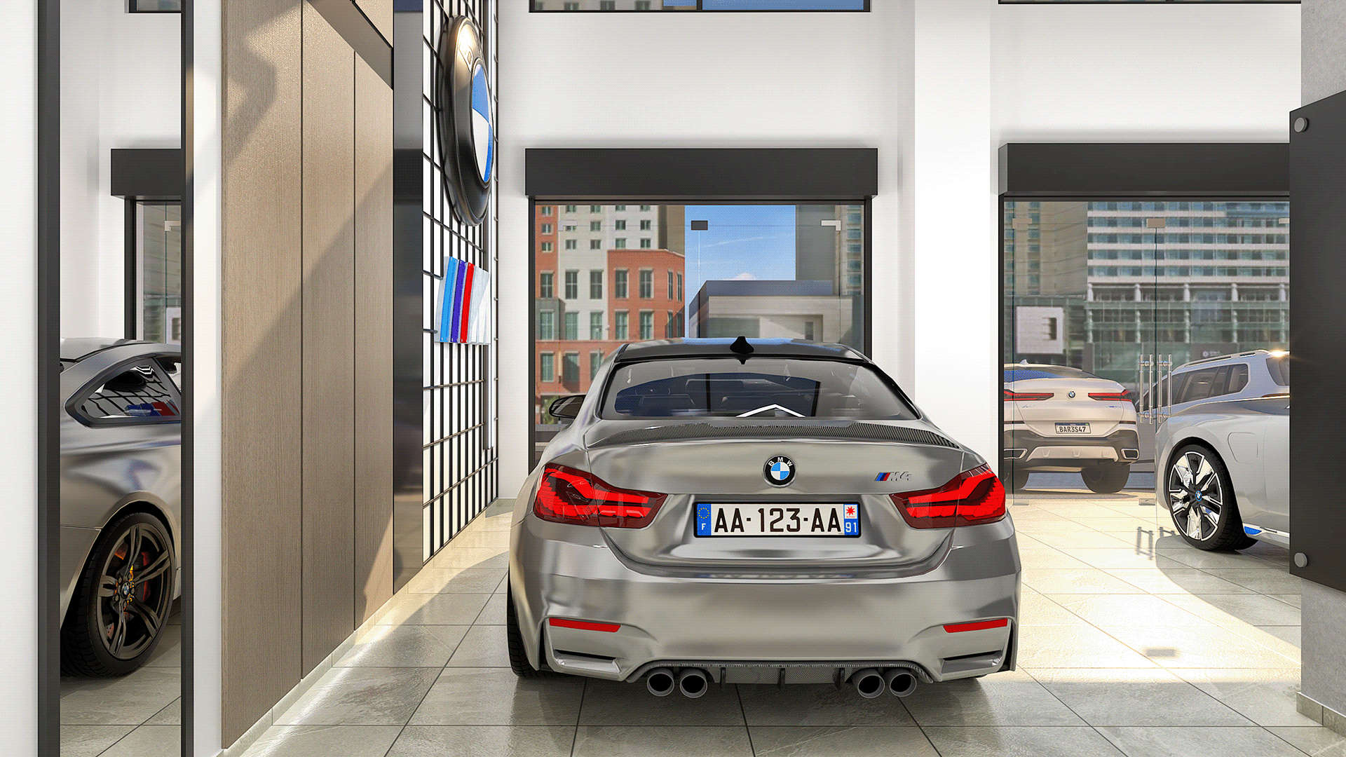 BMW 巴勒斯坦展厅设计-5