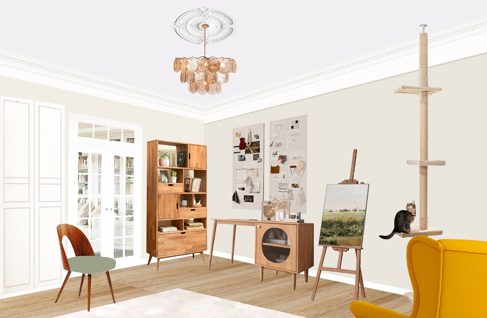 莫斯科2室公寓设计项目丨俄罗斯莫斯科-10