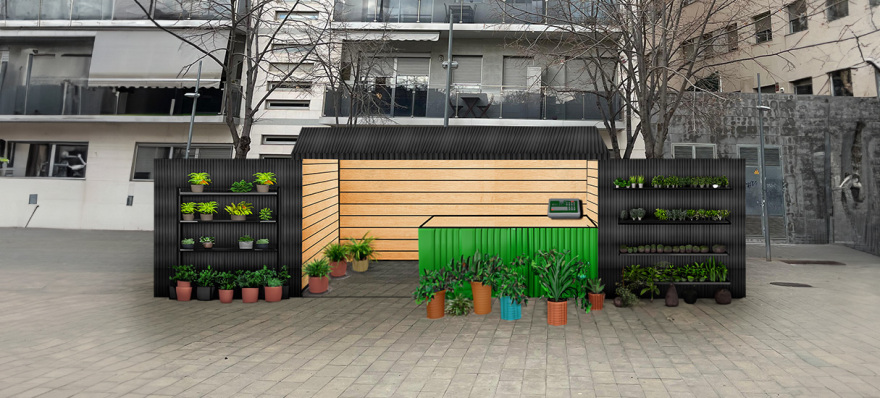 花卉售货亭设计项目丨西班牙-18