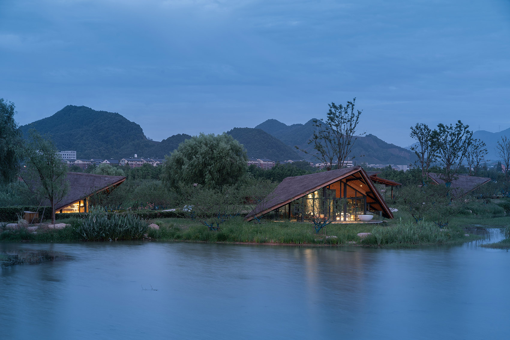 富阳阳陂湖湿地生态酒店丨中国杭州丨尌林建筑设计事务所-32