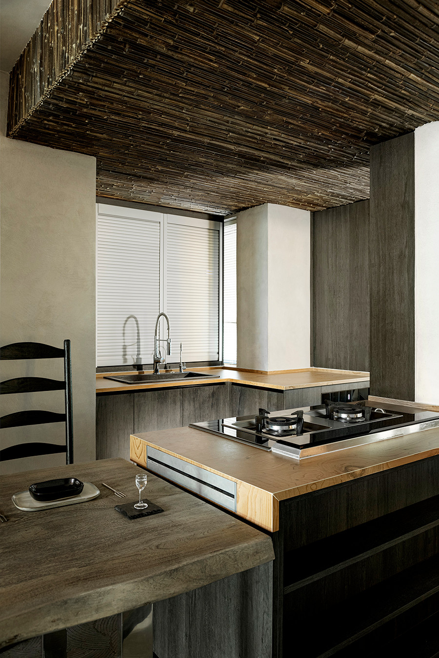 89㎡奇葩户型变身双层别墅丨墨菲空间研究社-23