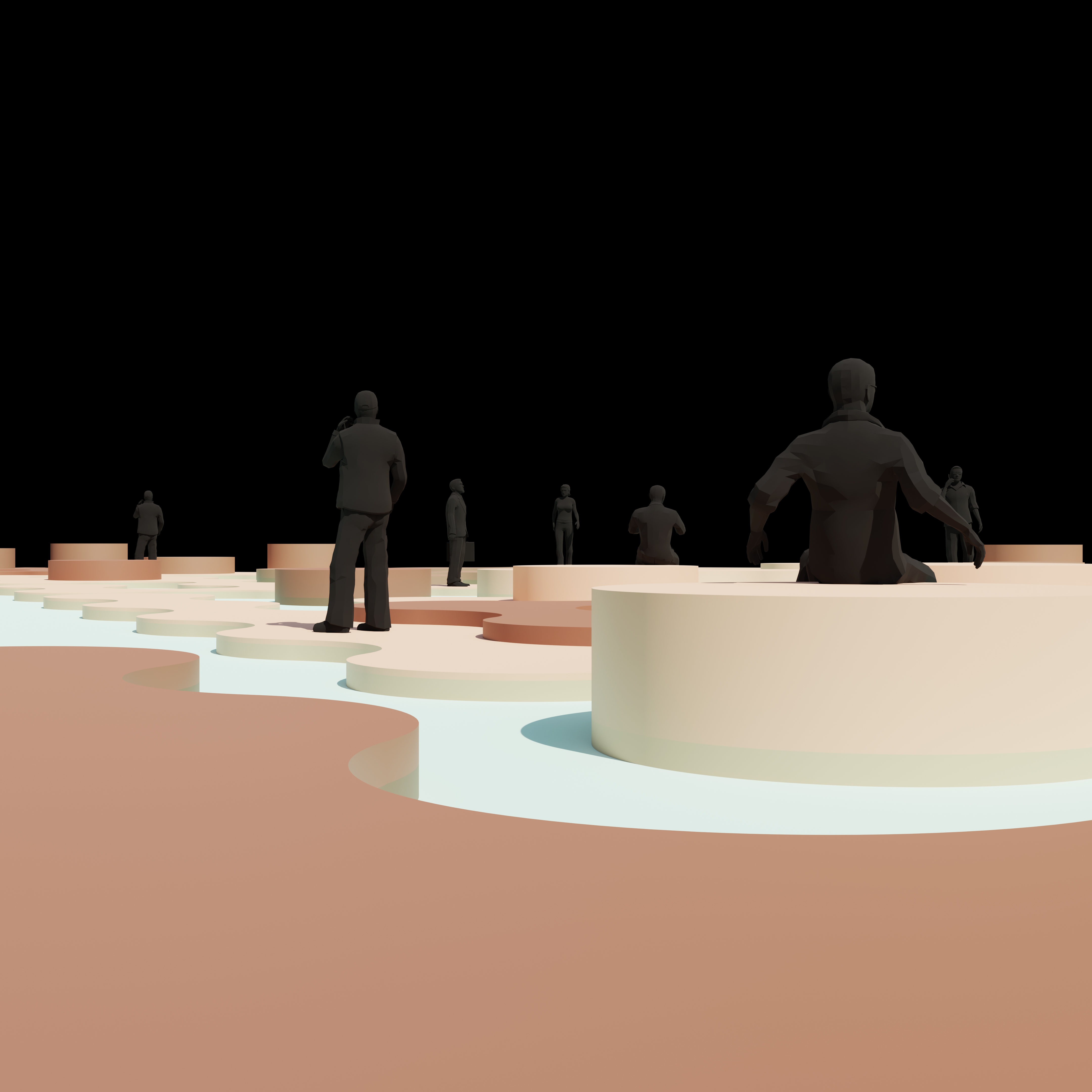 Truchet Pattern Landscape Rhino Grasshopper-8