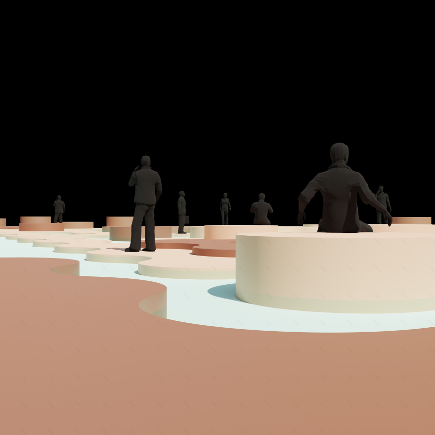 Truchet Pattern Landscape Rhino Grasshopper-8