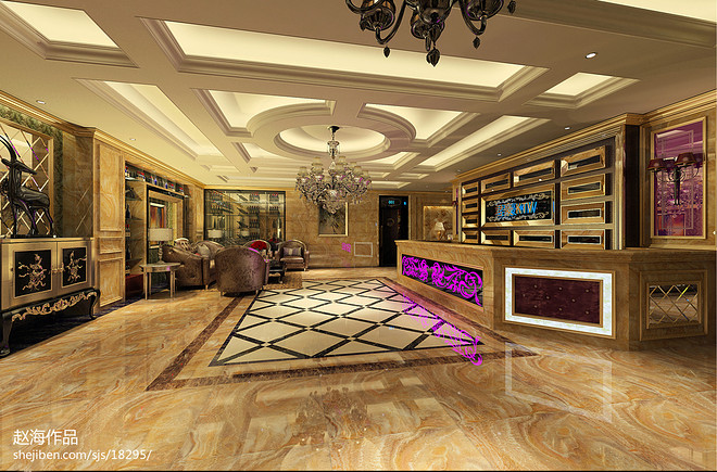 310万元娱乐空间2000平米装修案例·欧式豪华KTV-14