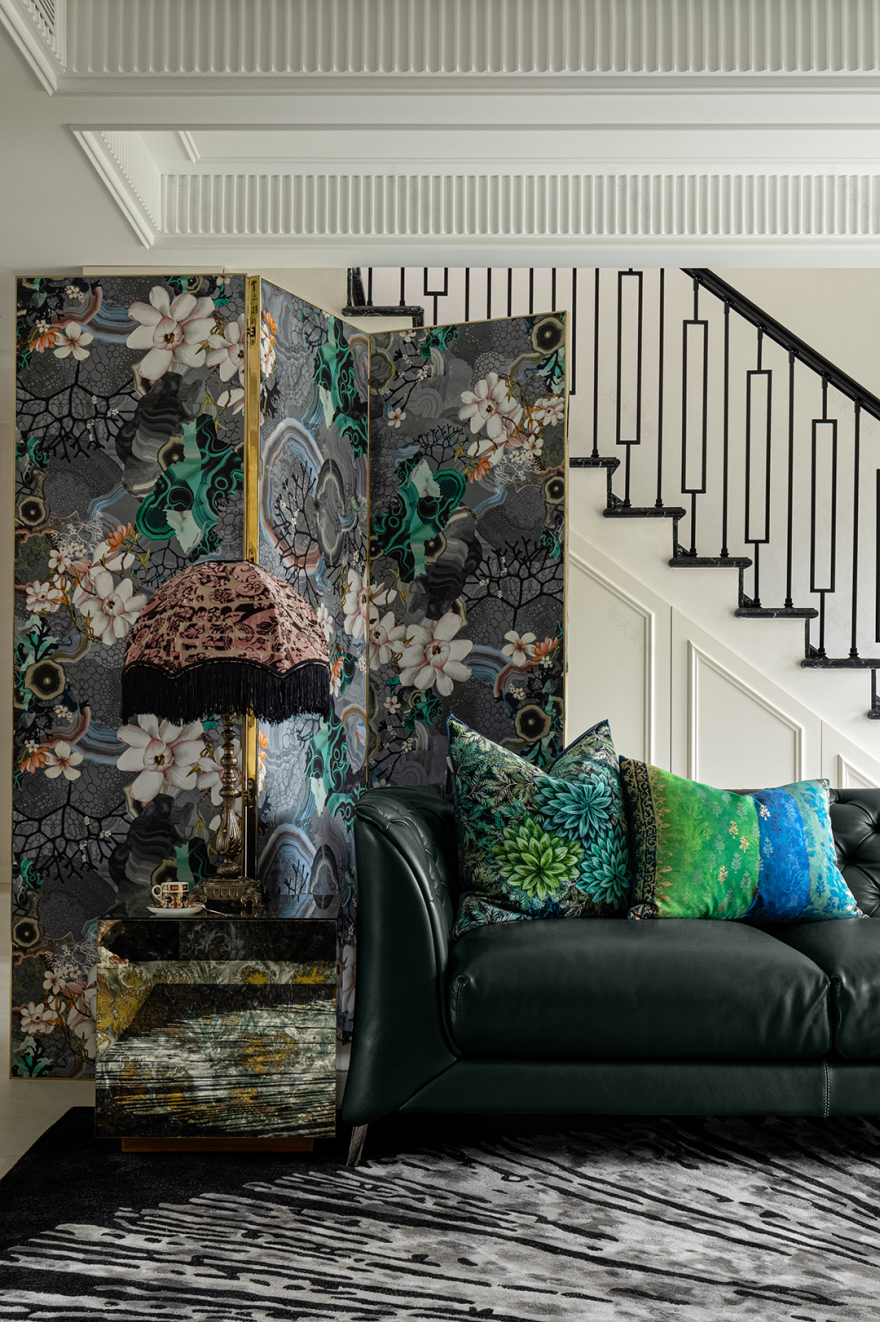 复古自然之家 · 重庆融创·国博台的诗意设计丨中国重庆丨辰陈设室内设计重庆有限公司-10