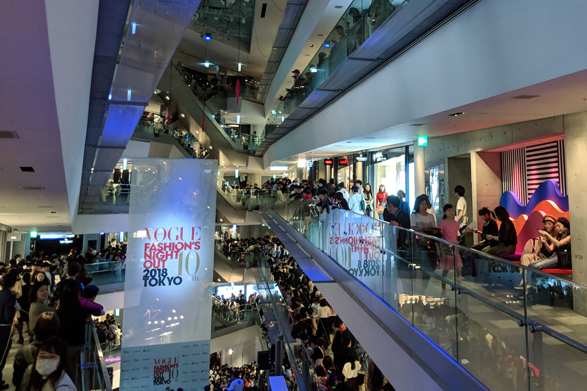 东京 Vogue 时尚之夜 2018 | 安藤忠雄的购物中心的乌托邦禅意空间-3