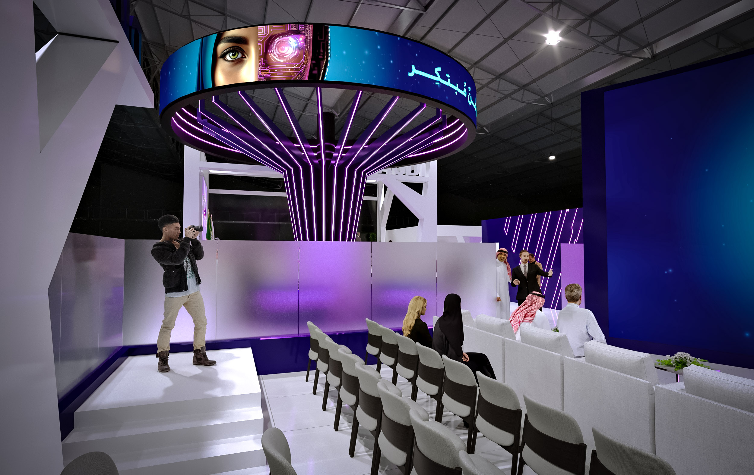 Digital Saudi Booth LEAP 2025-12