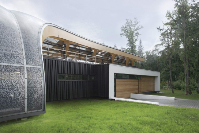 Линия ребра（未明确标准中文译名）·莫斯科州私人健身房丨俄罗斯莫斯科丨ATRIUM建筑工作室-26