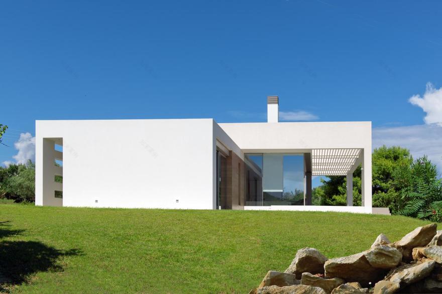 希腊扎金索斯岛上的住宅丨Katerina Valsamaki Architects-45