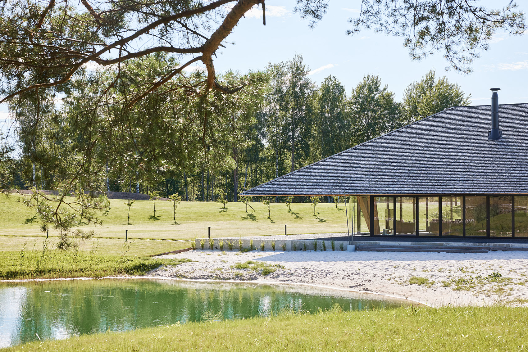 池畔小屋丨立陶宛丨HEIMA architects-42