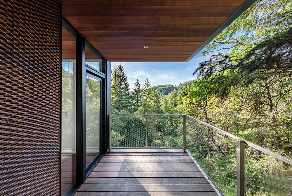 美国林地预制模块度假别墅-13