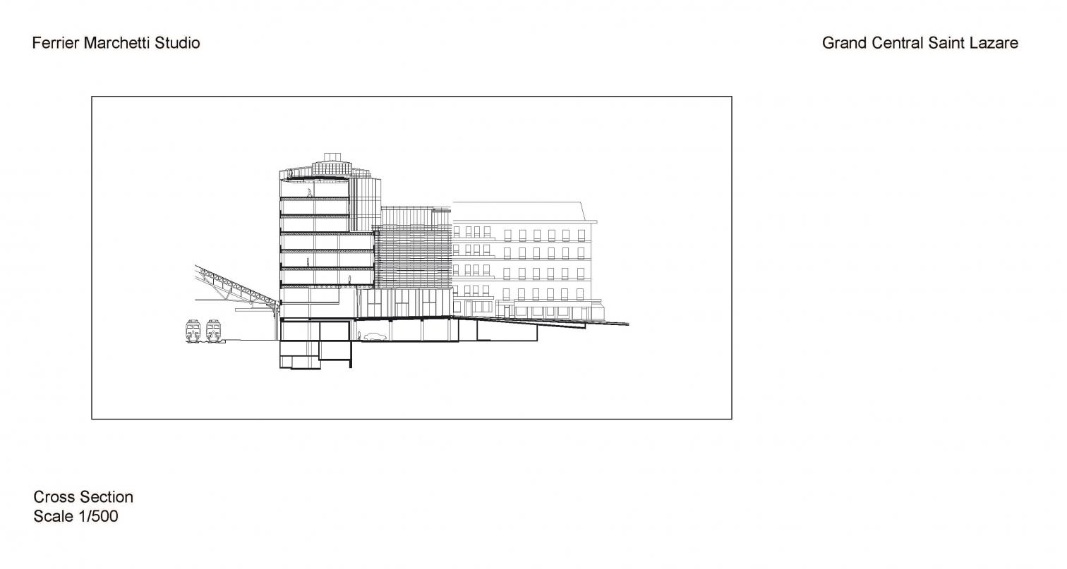 巴黎圣拉扎尔车站旁的“混搭”开发-17