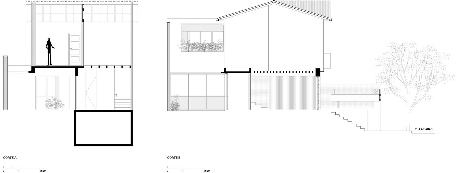 巴西 Apiacás 街道住宅翻新丨巴西圣保罗丨entre escalas-42