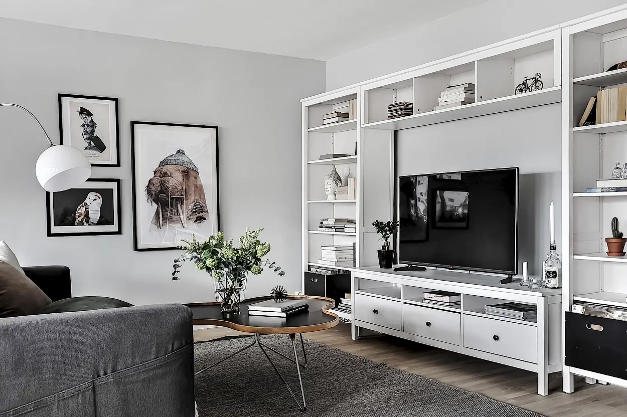 温馨家庭公寓的“hygge”风格阳台设计-9