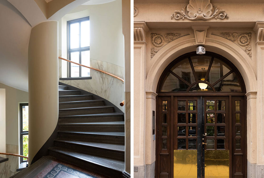 斯德哥尔摩 102 平米优雅公寓 | 海洋风蓝调与温暖焦糖色的完美结合-24