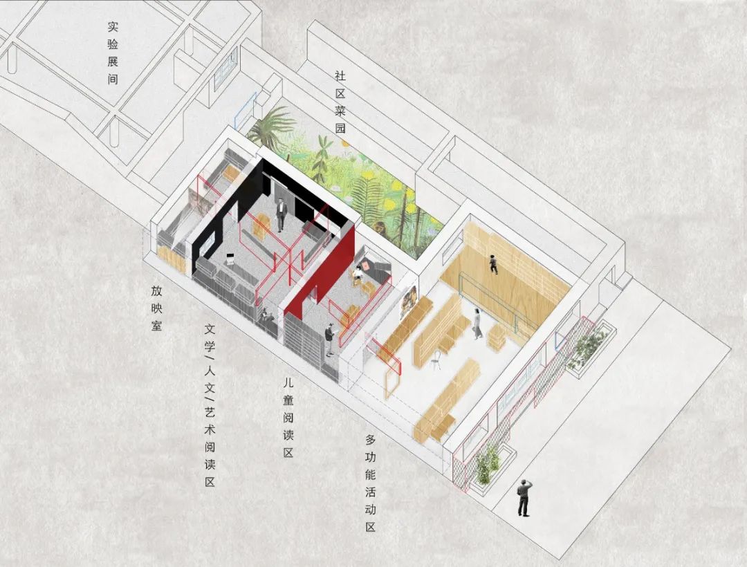 大栅栏社区图书馆设计丨中国北京丨即作建筑 MINOR lab-19