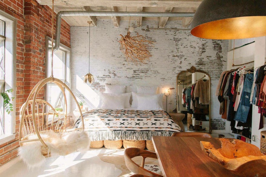 洛杉矶市中心 80 平米自然慢生活阁楼-11